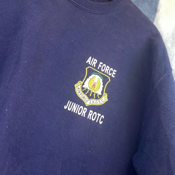 Vintage Jerzees Active Wear Air Force Junior OTC - Picture 5 of 8